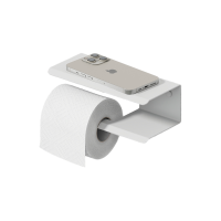 Тримач туалетного паперу Liberta Layer білий матовий - Теплоцентр