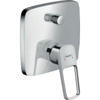 Змішувач для ванни Hansgrohe Logis Loop одноважільний, прихований монтаж, хром (71264000) - Теплоцентр