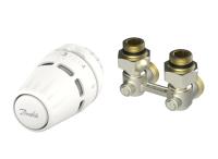 Комплект термостатичний Danfoss Regus RA + RLV-KB DN15 1/2'', кутовий (015G5309) - Теплоцентр