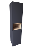 Пенал Radaway Modern 140, лівий, матовий графіт (M22140-02-02L) - Теплоцентр