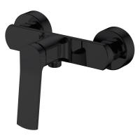 Змішувач для душу Volle Solo одноважільний, чорний матовий (1510.101004) - Теплоцентр