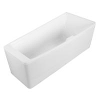 Ванна акрилова Volle 170x75 см, асиметрична, права, з рамою та панеллю (TS-102/R) - Теплоцентр