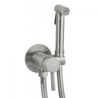 Гігієнічний душ Paffoni Tweet Round Mix зі змішувачем та шлангом, колір нержавіюча сталь (ZDUP 110 ST) - Теплоцентр