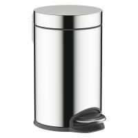 Відро для сміття Hansgrohe AddStoris 3 л, з педаллю, хром (41775000) - Теплоцентр