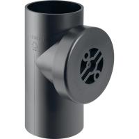 Ревізія Geberit PE 90° з круглим вікном технічного обслуговування, DN 60/60 - Теплоцентр