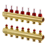 Колектор Danfoss FHF-F на 7 контурів з водоміром (088U0527) Колектор Danfoss FHF-F на 7 контурів з водоміром (088U0527) - Теплоцентр