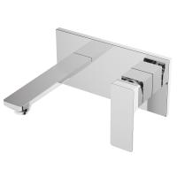 Змішувач для умивальника Volle Leon cromo одноважільний, прихований монтаж, хром (1511.010301) - Теплоцентр