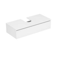 Тумба підвісна Volle Leon зі стільницею, 100 см, біла (1911.381007) - Теплоцентр