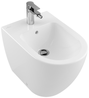 Біде підлогове Villeroy & Boch Subway 2.0, біле (54010001) - Теплоцентр
