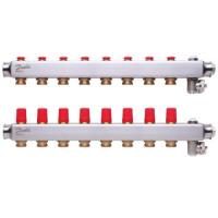 Колектор Danfoss SSM на 8 контурів (088U0808) - Теплоцентр