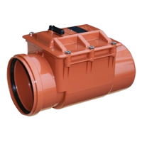 Зворотній 160 клапан ПВХ Valrom - Теплоцентр