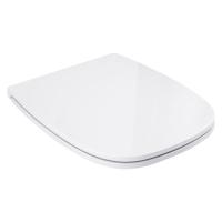 Сидіння для унітаза Galassia Lola ультратонке, soft close, біле (7513) - Теплоцентр