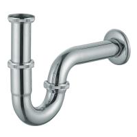 Сифон для умивальника Imprese трубний, хром (SBP000000132) - Теплоцентр