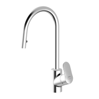 Змішувач для кухні AM.PM Like одноважільний, висувний вилив, хром (F8012000) - Теплоцентр