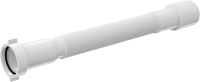 Гнучке підключення (гофра) AlcaPlast A77 1 1/2"x40/50, пластикова гайка - Теплоцентр