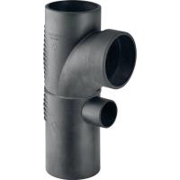 Хрестовина Geberit Silent-db20 комбінована 88,5° зі зміщеним впуском, DN 100/90/56 - Теплоцентр