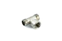 Трійник General Fittings ЗВЗ 1/2"x1/2"x1/2" (270012N040404A) - Теплоцентр