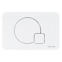 Клавіша змиву Imprese i7115, білий / глянець (i7115PW) - Теплоцентр