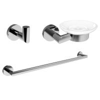 Набір аксесуарів для ванної кімнати Imprese HRANICE 3 в 1 (100013) - Теплоцентр