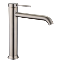 Змішувач для умивальника Imprese Brenta одноважільний, високий, нікель (ZMK081906011) - Теплоцентр