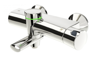 Змішувач з термостатом для душу Oras Eterna, хром (6375U) - Теплоцентр
