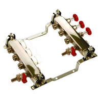 Колектор Salus RFS 10 з витратомірами та термостатичними клапанами, 10 виходів - Теплоцентр