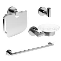 Набір аксесуарів для ванної кімнати Imprese HRANICE 4 в 1 (100014) - Теплоцентр