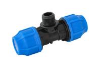 Трійник Pimtas PP із зовнішньою різьбою 50*1 1/4"х50 мм - Теплоцентр