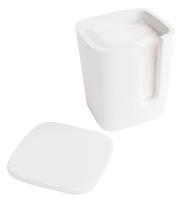 Коробочка для спонжиків Volle Solid surface, кам'яна (18-40-209) - Теплоцентр