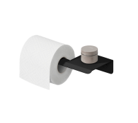 Тримач туалетного паперу Liberta Slim чорний матовий - Теплоцентр