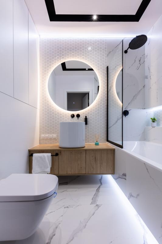 Як облаштувати інтер'єр маленької ванної: практичні поради від дизайнера компанії Теплоцентр - Теплоцентр