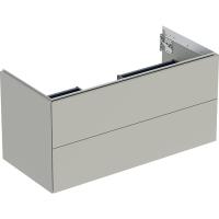 Шафка для умивальника Geberit ONE, 2 шухляди, сірувато-бежева, матова (505.264.00.7) - Теплоцентр