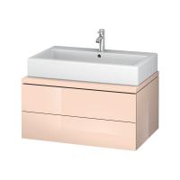 Тумба під умивальник Duravit L-Cube 82 см, підвісна, колір-10 (LC6838-10) - Теплоцентр