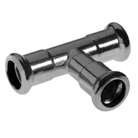 Трійник steel press 54x54х54 KAN (6240608) 2/6 - Теплоцентр