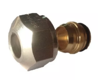 З'єднання різьбове REHAU RAUBASIC 15 х G 3/4" для Г-подібних трубок (232161001) - Теплоцентр