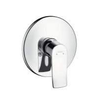 Змішувач для душу Hansgrohe Metris одноважільний, прихований монтаж, хром (31686000) - Теплоцентр