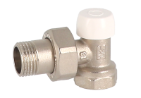 Кран радіаторний General Fittings 1/2" кутовий, зворотний (7E00J9N04049RA) - Теплоцентр