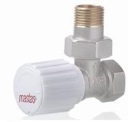 Кран радіаторний кут. 1/2 Mastas  - Теплоцентр