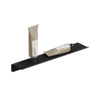 Полиця Liberta Slim mini без гачка, чорна матова - Теплоцентр