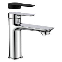 Змішувач для умивальника Volle Libra cromo одноважільний, хром (1521.010101) - Теплоцентр