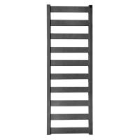 Рушникосушка електрична Terma Vivo One 1150х500, підключення праворуч, без вилки, чорна (WWVON115050K9M5E8P) - Теплоцентр