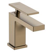 Змішувач для умивальника Hansgrohe Tecturis E 80 CoolStart одноважільний, полірована бронза (73001140) - Теплоцентр