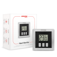 Термостат безпровідний Auraton Heat Monitor, чорний (AURSMH2011009) - Теплоцентр