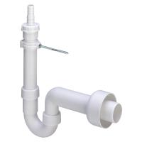 Сифон для пральної/посудомийної машини Viega трубний, 1 1/2"x40 (104047) - Теплоцентр