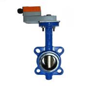 Засувка поворотна Баттерфляй Ду 80 з електроприводом - Теплоцентр