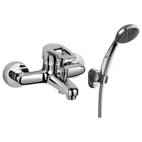 Змішувач для ванни Rozzy Jenori Narciz одноважільний, з душовою лійкою, хром (RBZ100-3) - Теплоцентр