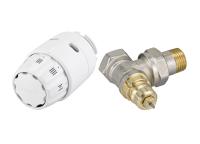 Комплект термостатичний Danfoss RAS-C2 + RA-FN DN15, кутовий, з ущільненням (013G5143) - Теплоцентр