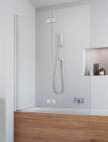 Шторка на ванну Essenza New PND 1000Lx1500 хром/прозоре - Теплоцентр