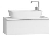 Тумба під умивальник VitrA Shift 120 см, біла глянцева (52617) - Теплоцентр