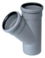 Трійник 110/50/45 ПВХ шумопоглинаючий Valrom - Теплоцентр